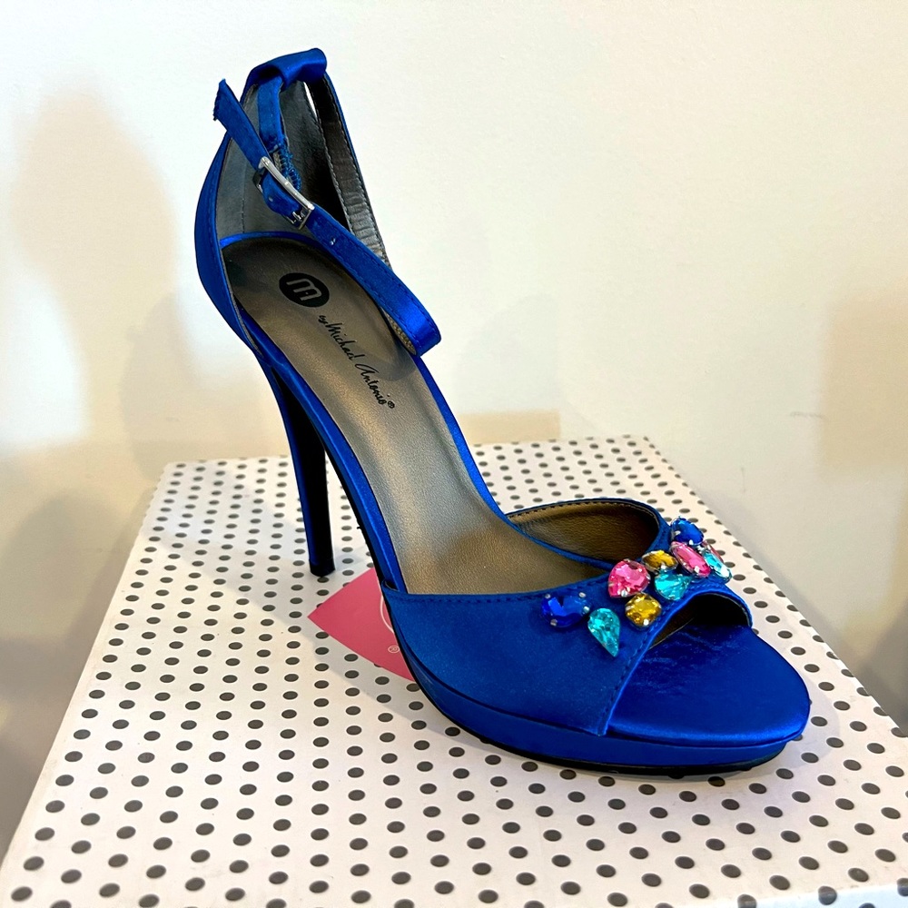 Roz Cobalt Satin